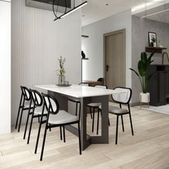 Combo bàn ăn gỗ bền đẹp