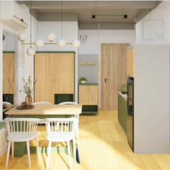 Bàn ăn gỗ xoan đào chắc chắn, độ bền cao, chống ẩm