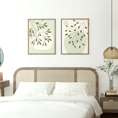 Tranh khung gỗ trang trí phòng khách, phòng ngủ đẹp mắt