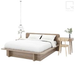 Giường ngủ đôi 1m9 - 2m1 hoàn hảo cho không gian hiện đại