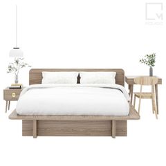 Giường ngủ đôi 1m9 - 2m1 thiết kế chắc chắn bền lâu