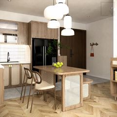 Bàn ăn gỗ tự nhiên đẹp, thiết kế sang trọng, bền chắc