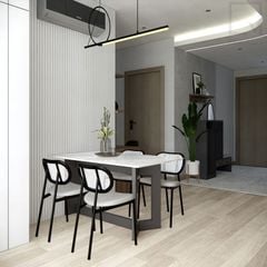 Bộ bàn ăn gỗ có ghế