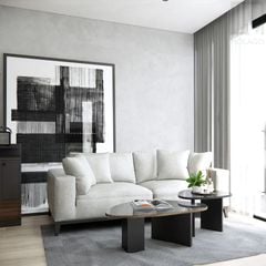 Ghế băng sofa nệm rời, thiết kế tinh tế, hiện đại