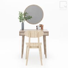 bộ bàn trang điểm gỗ 1