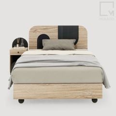 Trọn bộ giường ngủ gỗ tủ quần áo tủ tivi phù hợp chung cư