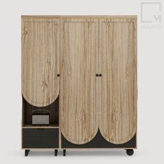 Bộ tủ kệ quần áo đa năng, tối ưu không gian lưu trữ