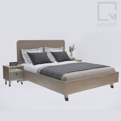 Giường ngủ đơn đôi gỗ thiết kế thông minh, tiện lợi