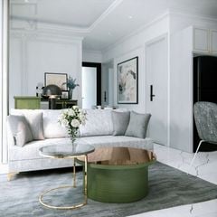Sofa gỗ đẹp, phong cách Bắc Âu, sang trọng