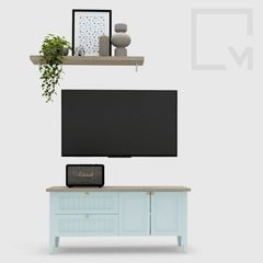 Đợt kệ gỗ trang trí dễ lắp đặt, phù hợp mọi nội thất