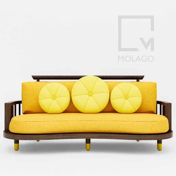 Ghế sofa băng 1m8 có nệm lót mềm cao cấp C003 Heaven's Gate | Molago