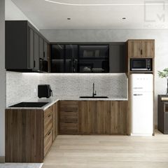 Trọn bộ tủ bếp chữ U tối ưu diện tích