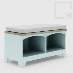 Combo tủ giày gỗ tự nhiên, kệ gỗ tiện ích, gương treo lớn