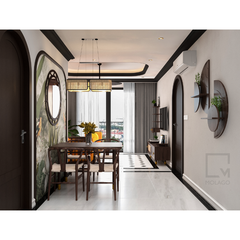 Bàn ăn gỗ hiện đại, phù hợp mọi không gian sống