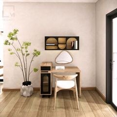 Trọn bộ bàn học gỗ giá rẻ