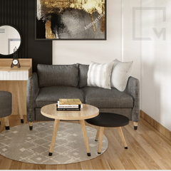 Sofa gỗ phòng khách, thiết kế chắc chắn, phong cách đẹp