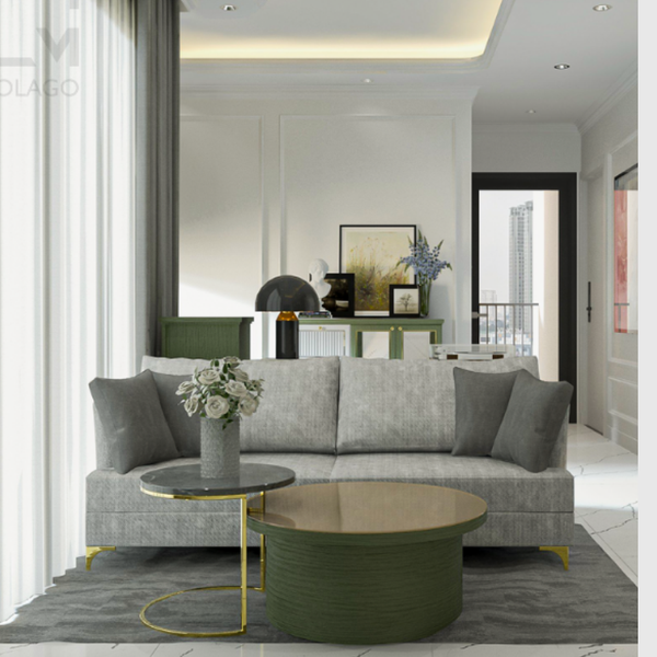 Bộ sofa băng kết hợp bàn trà gỗ Neo chic | Molago