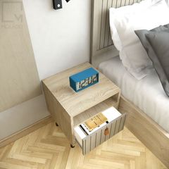 tủ đầu giường bằng gỗ mdf melamine