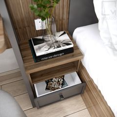 Trọn bộ nội thất phòng ngủ gỗ giường tủ tivi gương