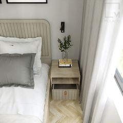 Giường ngủ gỗ phong cách Nhật Bản tối giản, tinh tế