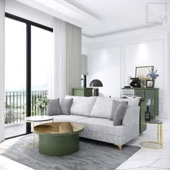 Combo bàn trà gỗ, ghế băng, tủ tivi, tủ kệ hiện đại