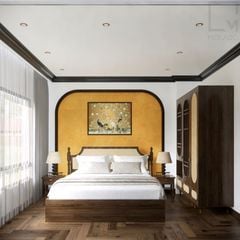 Giường ngủ gỗ thiết kế chắc chắn, dễ lắp ráp và sử dụng