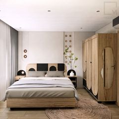 Trọn bộ phòng ngủ gỗ cao cấp giường tủ quần áo tivi