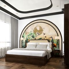 Trọn bộ giường ngủ gỗ tủ quần áo tủ tivi bền đẹp