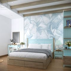 Giường ngủ đơn gỗ phù hợp nhà phố, chung cư hiện đại