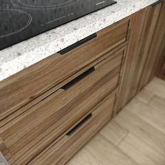 Tủ bếp Nhật Bản tối giản tiện dụng