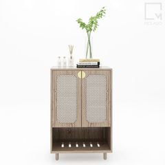 Tủ giày gỗ nhỏ gọn, đa năng, thích hợp căn hộ nhỏ