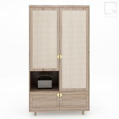 Bộ tủ kệ quần áo đẹp, thiết kế tối ưu lưu trữ thông minh