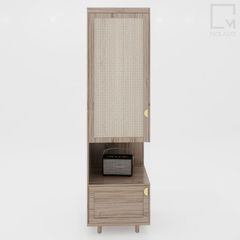 Bộ tủ kệ quần áo đa năng, tối ưu diện tích lưu trữ
