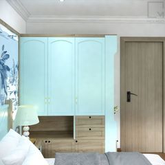 Tủ kệ quần áo gỗ cao cấp, thiết kế tinh tế, tiện lợi