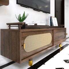 bộ tủ kệ tivi trang trí gỗ mdf Thủ Đức 13