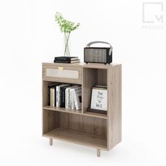 Tủ kệ gỗ đa năng, thiết kế tối giản, phù hợp mọi nhà