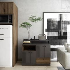 Trọn bộ nội thất gỗ phòng khách, thiết kế tối ưu không gian
