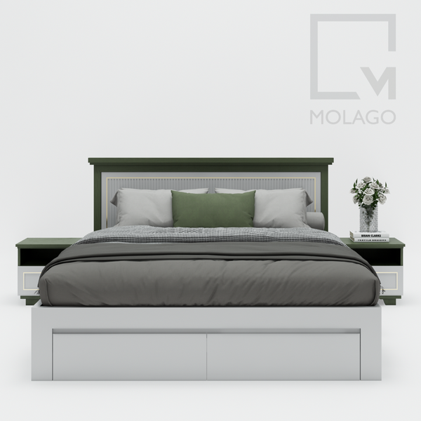 Giường ngủ đơn, đôi 1m2 đến 1m8 Neo chic | Molago