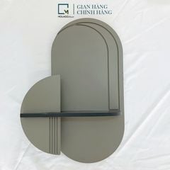 Kệ gỗ treo tường tiện ích phù hợp không gian hiện đại