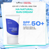 Kem chống nắng vật lý nâng tone nhẹ nhàng Isntree Hyaluronic Acid Natural Sun Cream 50ml
