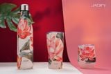  Cốc Giữ Nhiệt Hoa Sen - Hương Sen Mùa Hạ - Eggy Cup Sunset – 350ml -Jadify 