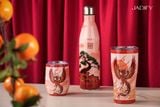  Ly Giữ Nhiệt Ngũ Hành Kỳ Bảo - Hỏa Vũ Phụng – Classy Cup Blazing Phoenix - 600ml - Jadify 