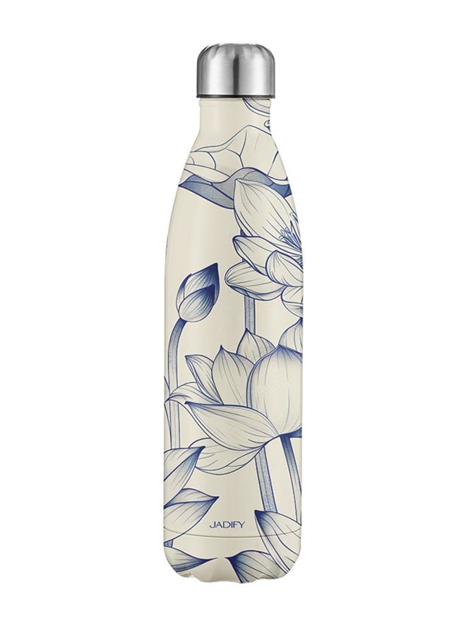  Bình Giữ Nhiệt Hoa Sen - Ngọc Liên Phú Quý - Wavy Bottle Blooming – 750ml - Jadify 