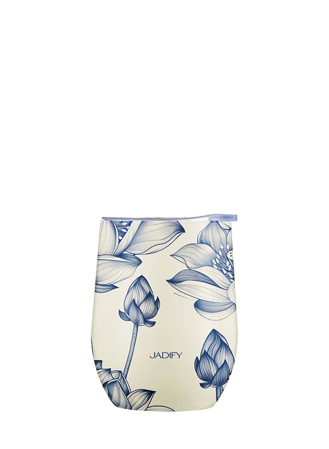  Cốc Giữ Nhiệt Hoa Sen - Ngọc Liên Phú Quý - Eggy Cup Blooming Lotus – 350ml - Jadify 
