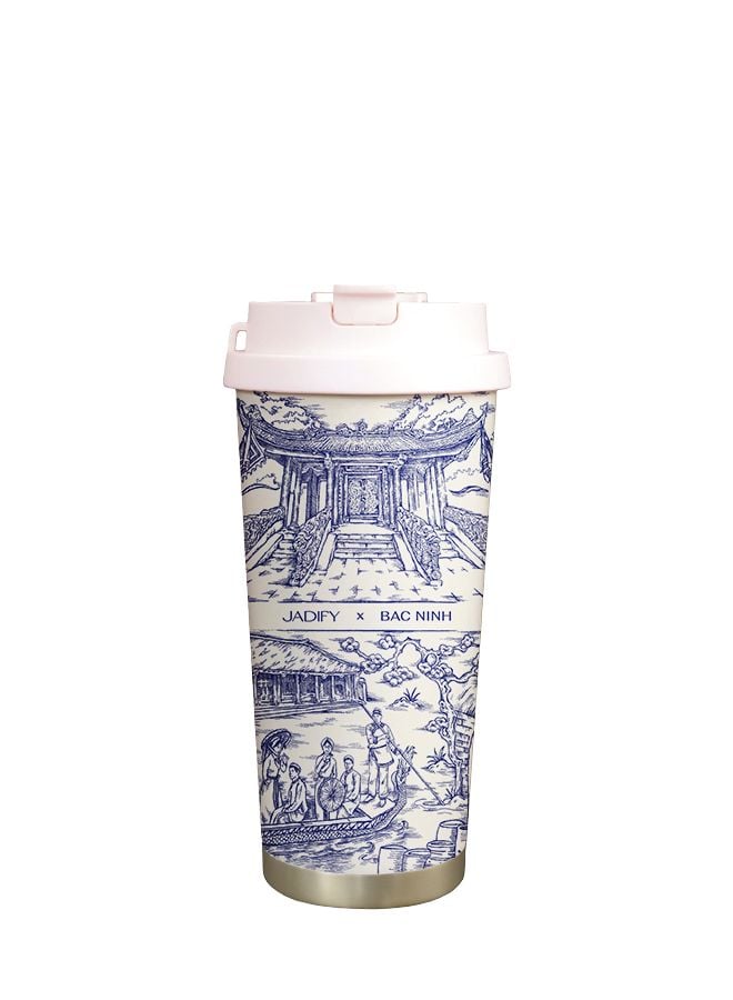  Ly Giữ Nhiệt Cao Cấp - Thanh Sắc Bắc Ninh - Arty Cup Tones Of Bac Ninh - 520ml - Jadify 
