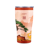  Ly Giữ Nhiệt Ngũ Hành Kỳ Bảo - Hỏa Vũ Phụng – Classy Cup Blazing Phoenix - 600ml - Jadify 