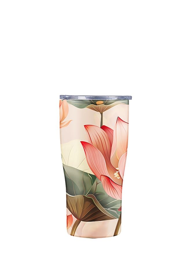  Ly Giữ Nhiệt Hoa Sen - Hương Sen Mùa Hạ  - Classy Cup Sunset – 600ml -Jadify 
