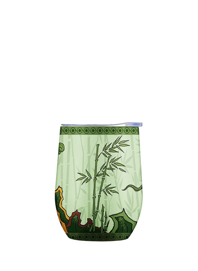  Cốc Giữ Nhiệt Ngũ Hành Kỳ Bảo - Tuyết Mộc Hạc - Eggy Cup Snowy Crane Wood – 350ml -Jadify 