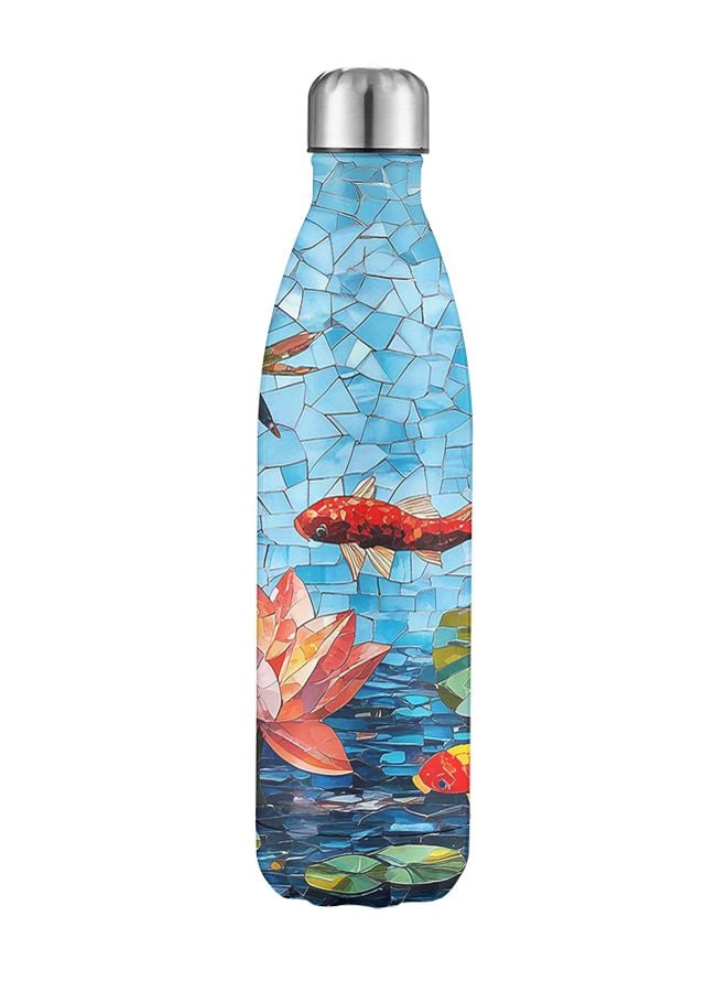  Bình Giữ Nhiệt Hoa Sen - Liên Hoa Như Ý - Wavy Bottle Tranquil – 750ml - Jadify 