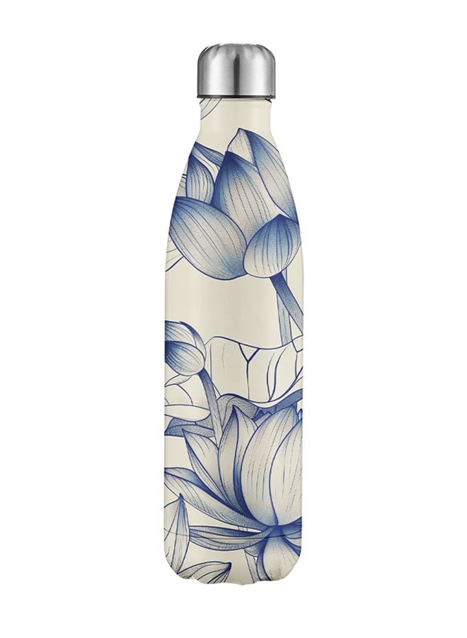  Bình Giữ Nhiệt Hoa Sen - Ngọc Liên Phú Quý - Wavy Bottle Blooming – 750ml - Jadify 